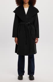 Noize Lena Belted Wrap Coat