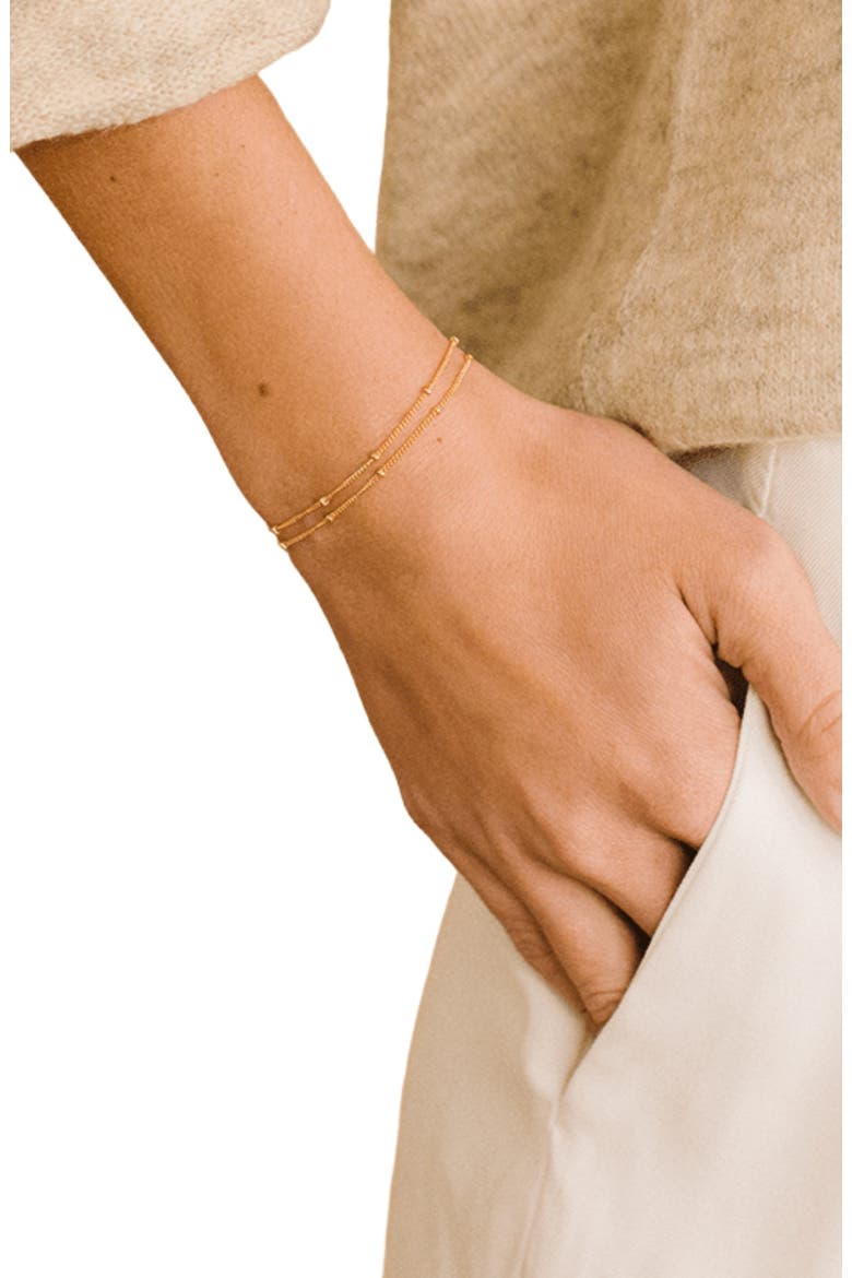 Satellite Bracelet, Alternate, color, Gold Filled