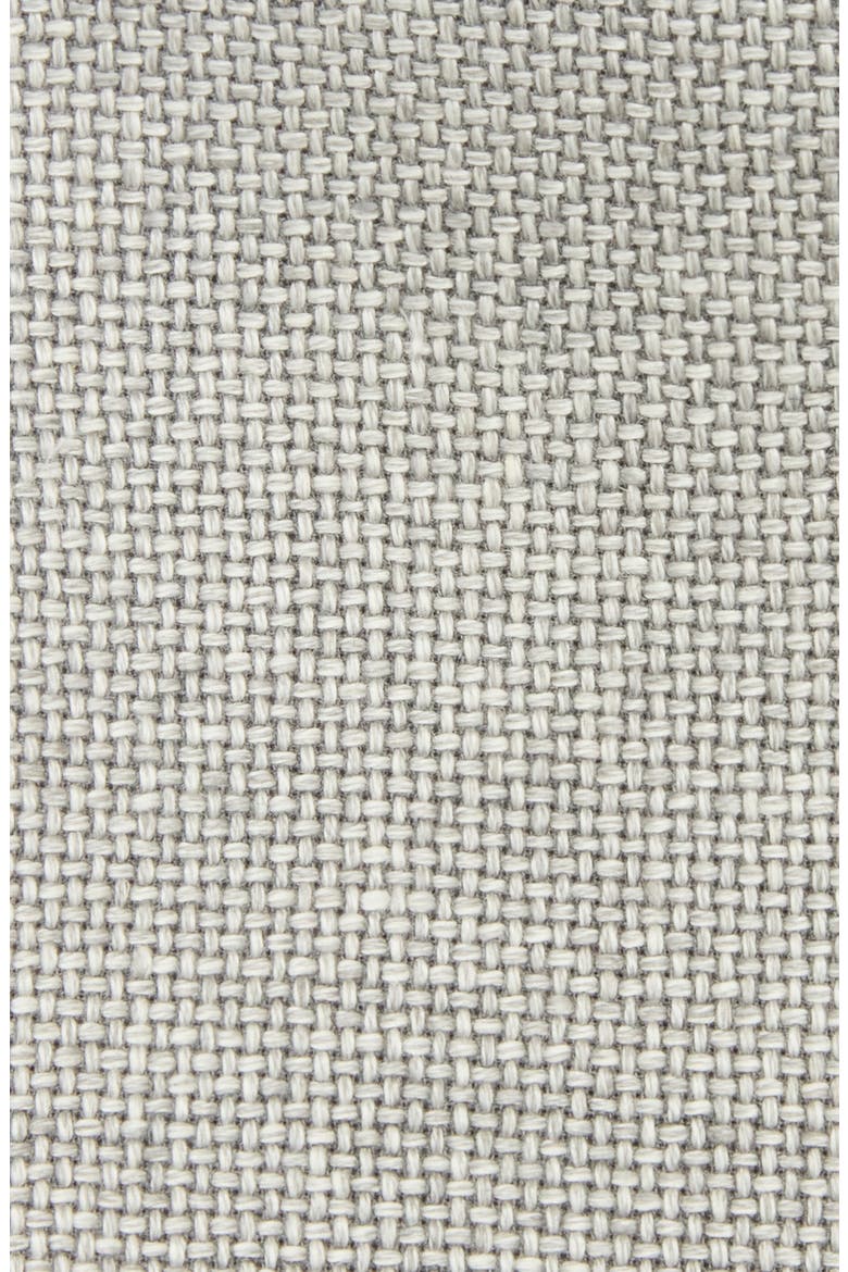 Basket Weave Linen Pocket Square, Alternate, color, GREY