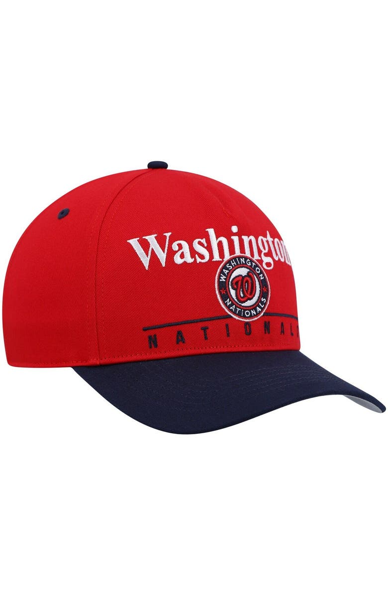 '47 Men's '47 Red/Navy Washington Nationals Retro Super Hitch Snapback Hat, Alternate, color,