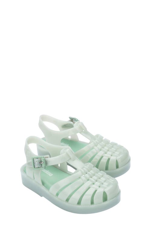 Melissa Possession Jelly Sandal In Light Green