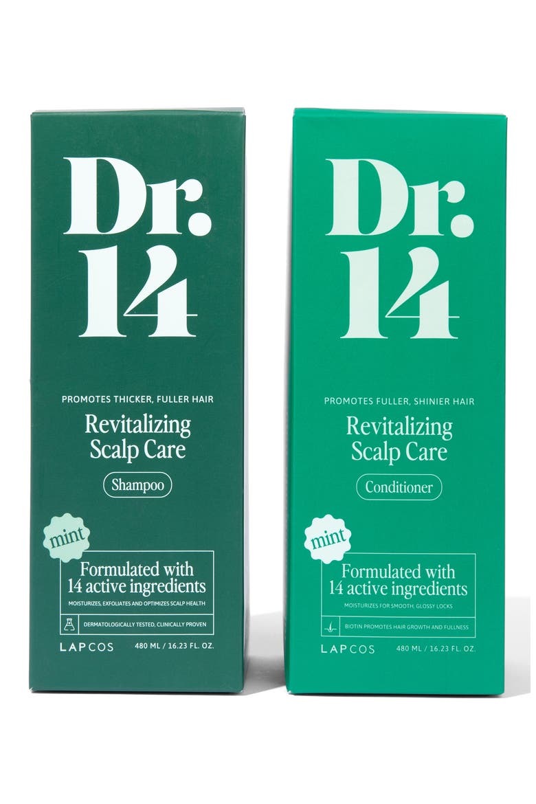 Dr.14 Revitalizing Scalp Care Shampoo, Alternate, color, GREEN