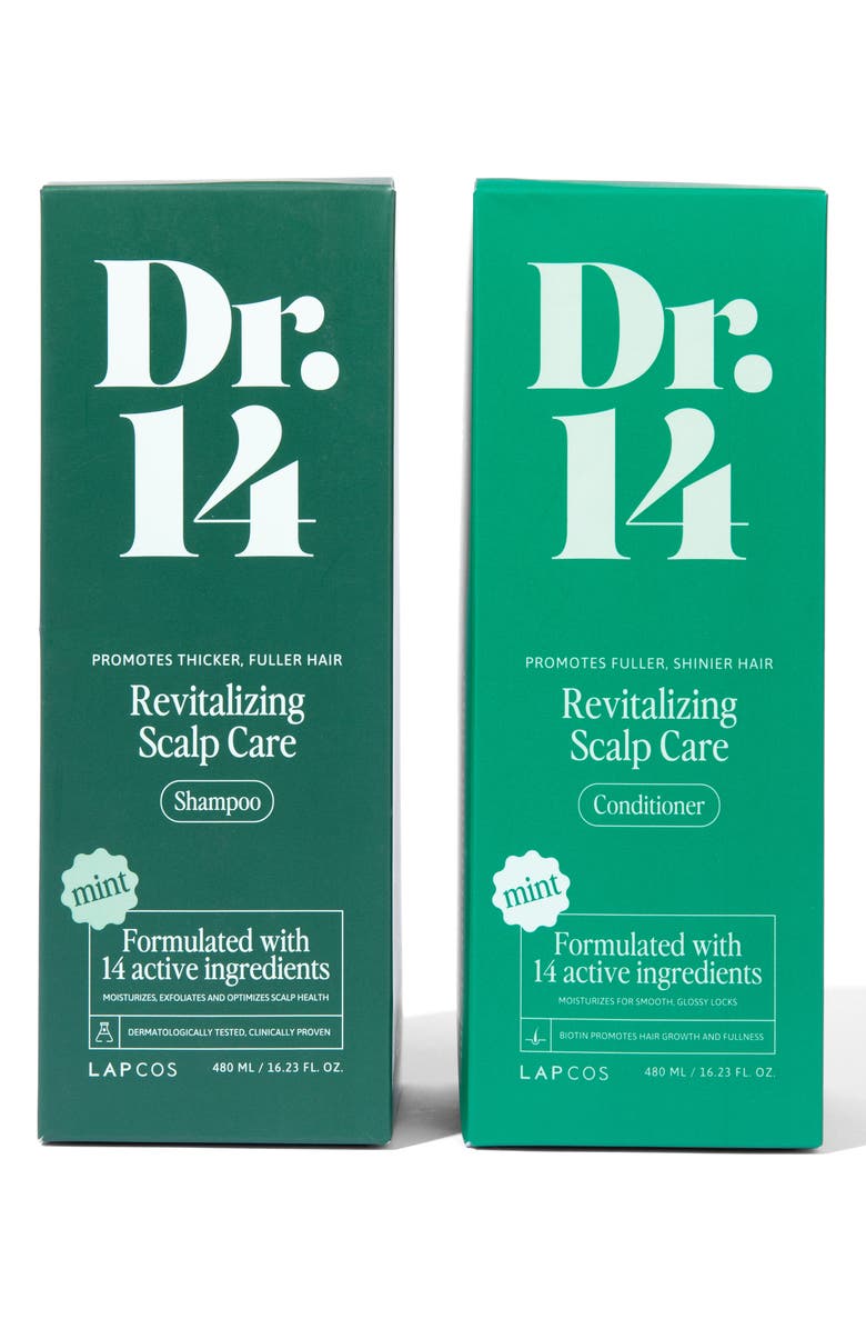 LAPCOS Dr.14 Revitalizing Scalp Care Shampoo, Alternate, color, Green