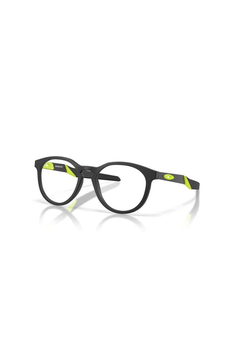 48mm Round optical glasses, Main, color, Black