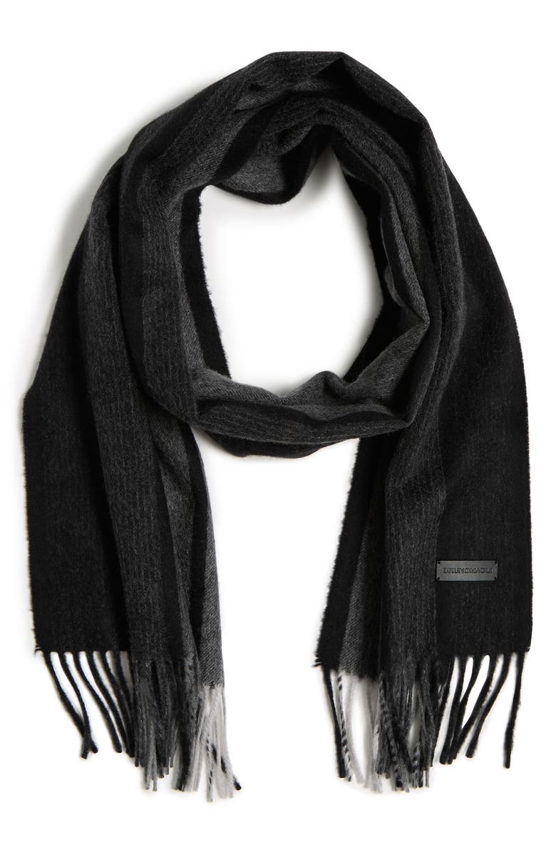 Bruno Magli Ombré Colorblock Cashmere Scarf, Main, color,