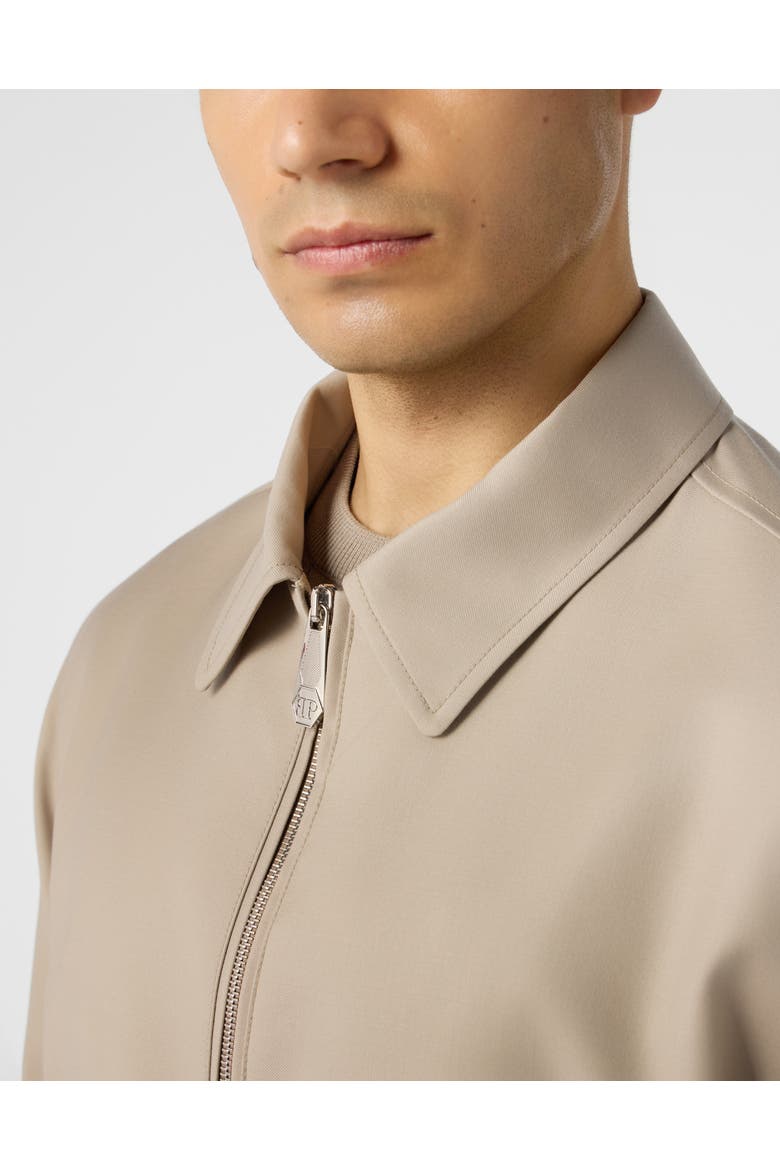 Zipped Blouson Men, Alternate, color, beige