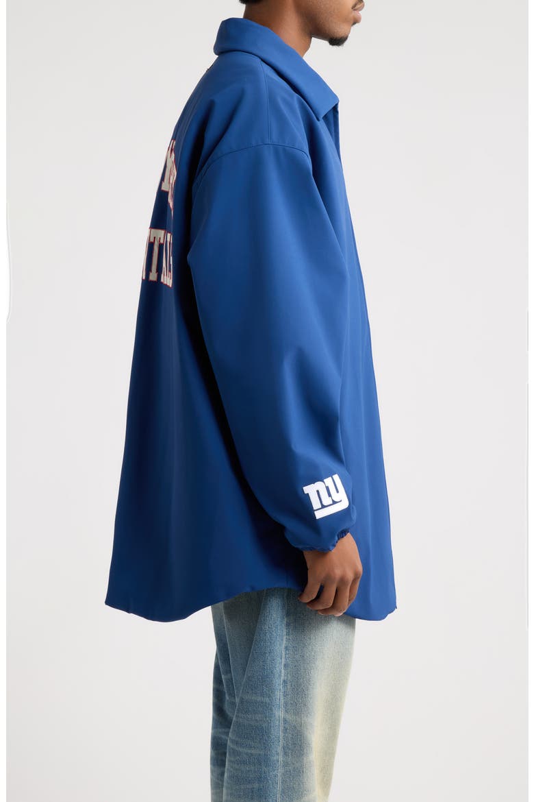 x NFL Giants Coach Jacket, Alternate, color, ESTATE BLUE