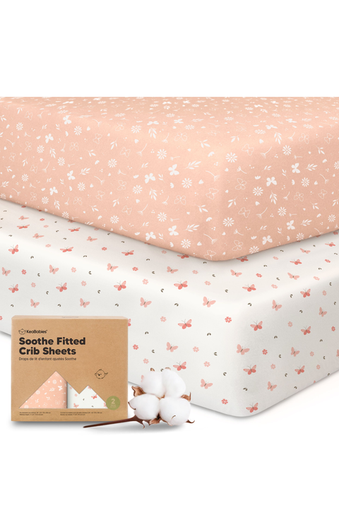 Soothe Fitted Crib Sheet