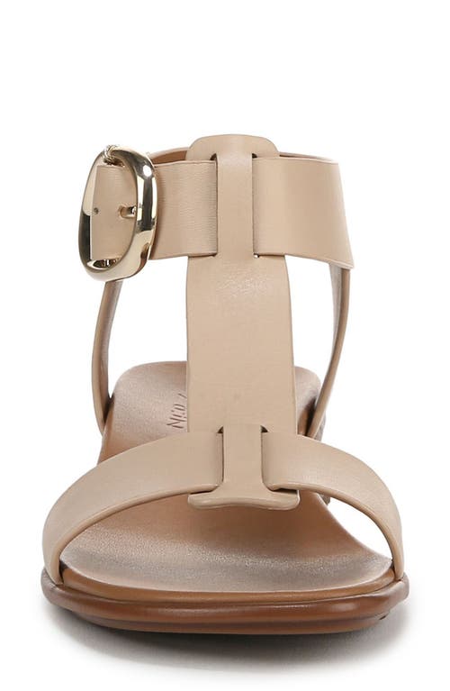 Naturalizer Brandy T-strap Sandal In Coastal Tan