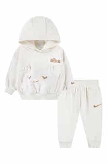 Nike Animal Embroidered Fleece Hoodie & Joggers Set