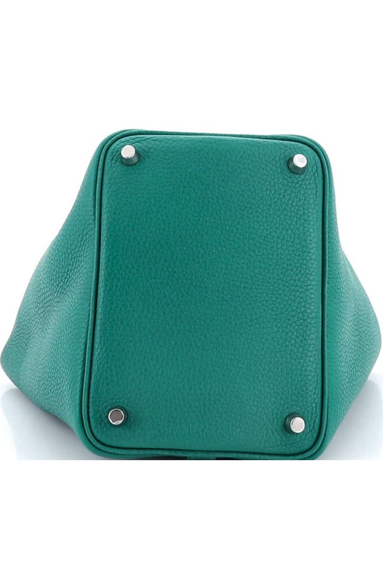 Pre-Owned Hermes Picotin Lock Bag Clemence PM, Alternate, color, Vert Vertigo