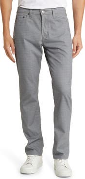 AG Everett Men's Slim Straight Leg Herringbone Pants