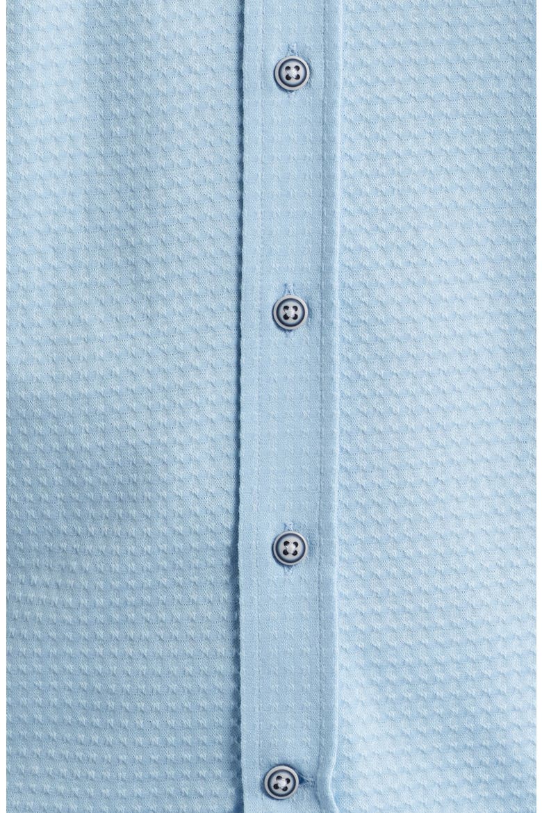 Surfsucker Knit Short Sleeve Button-Up Shirt, Alternate, color, BIG SKY