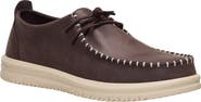 Hey Dude Wally NXT Leather Lace-Up Shoe