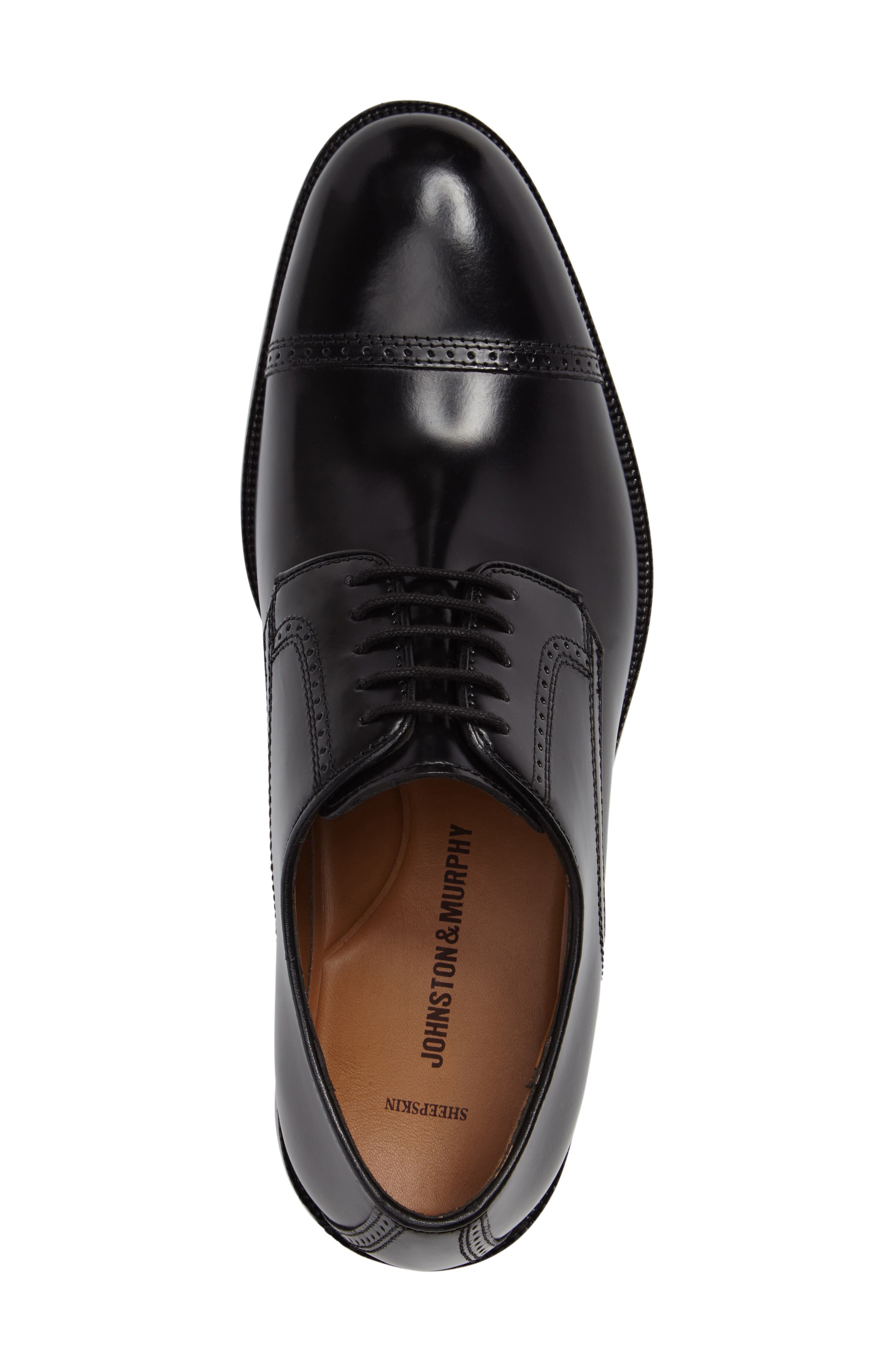 Johnston & Murphy Bradford Cap Toe Derby, Alternate, color, 