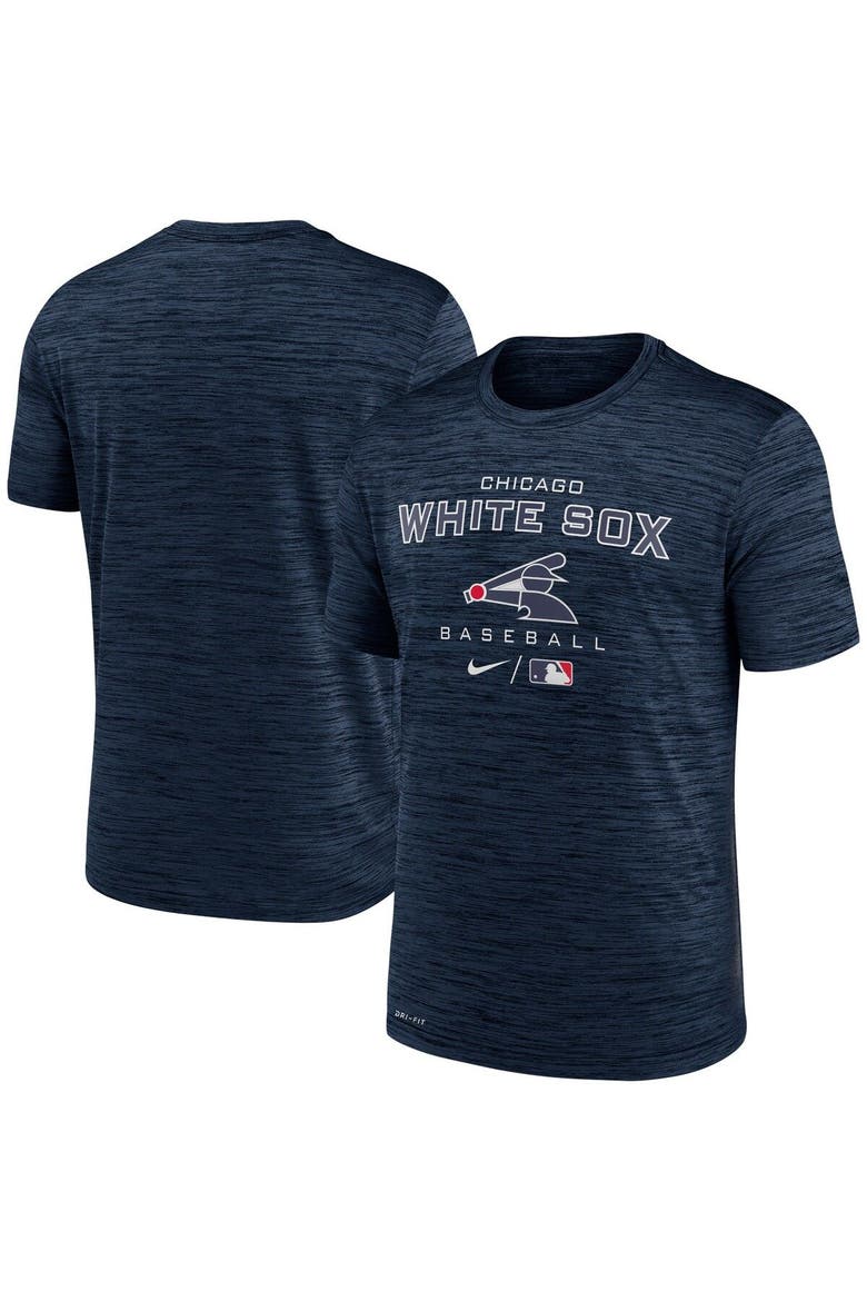 Men's Nike Navy Chicago White Sox Authentic Collection Velocity Practice Performance T-Shirt, Main, color, Navy