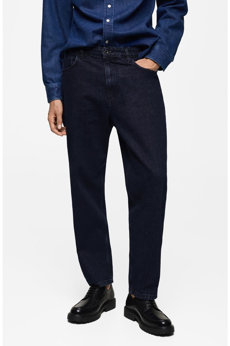 Relaxed Fit Jeans, Main, color, DARK BLUE