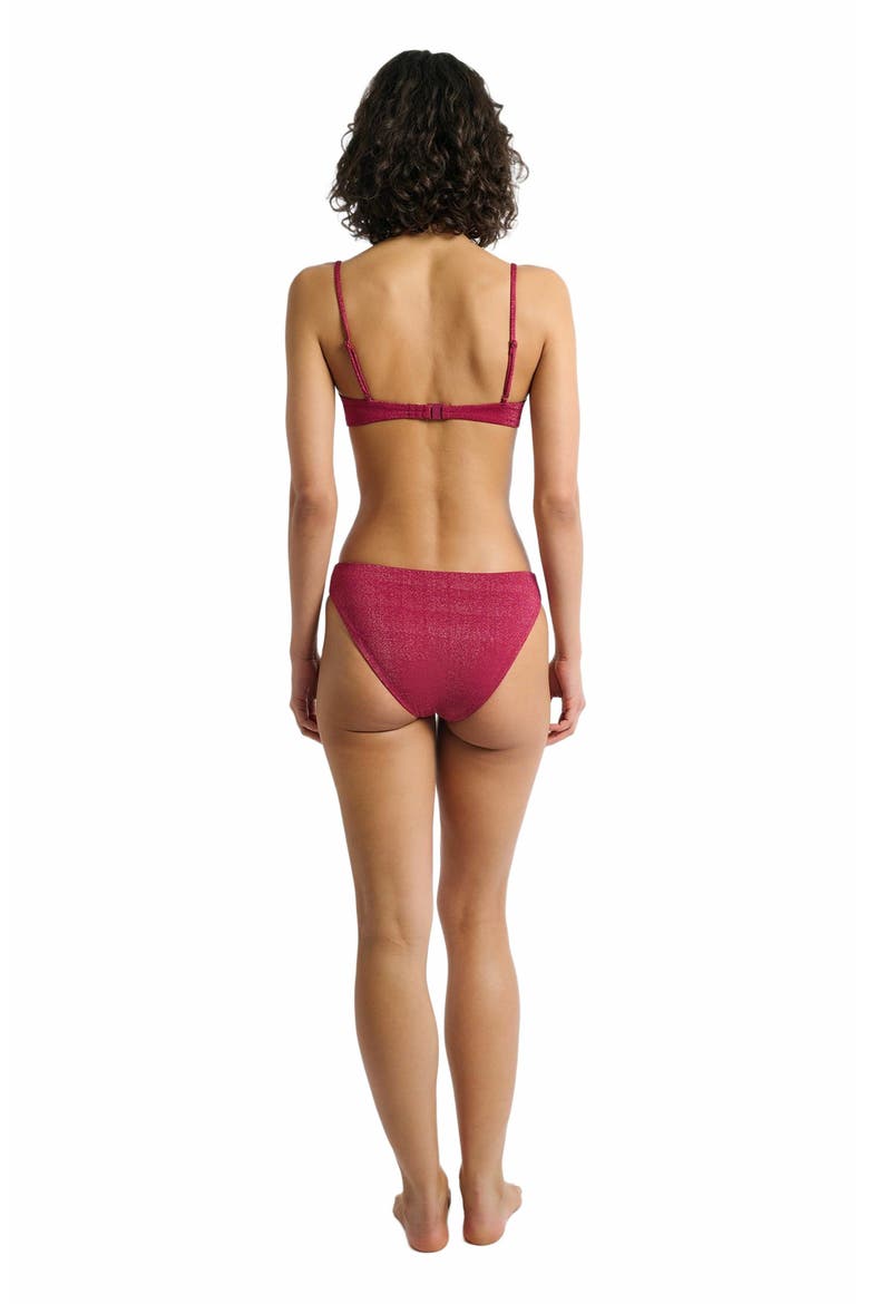 Lily Bikini Bottom, Alternate, color, ANEMONE