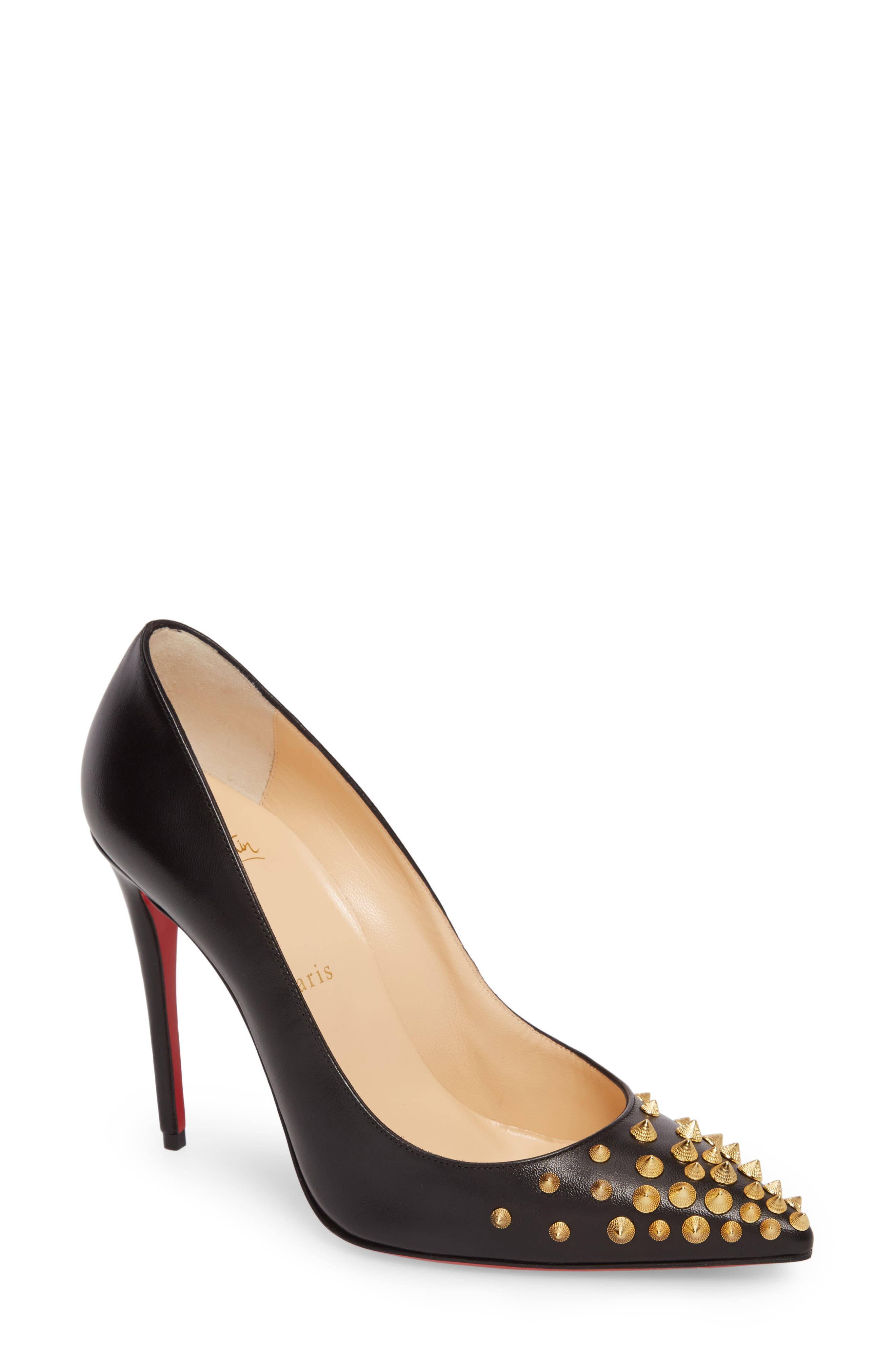 Christian Louboutin Spikyshell Pump, Main, color, 
