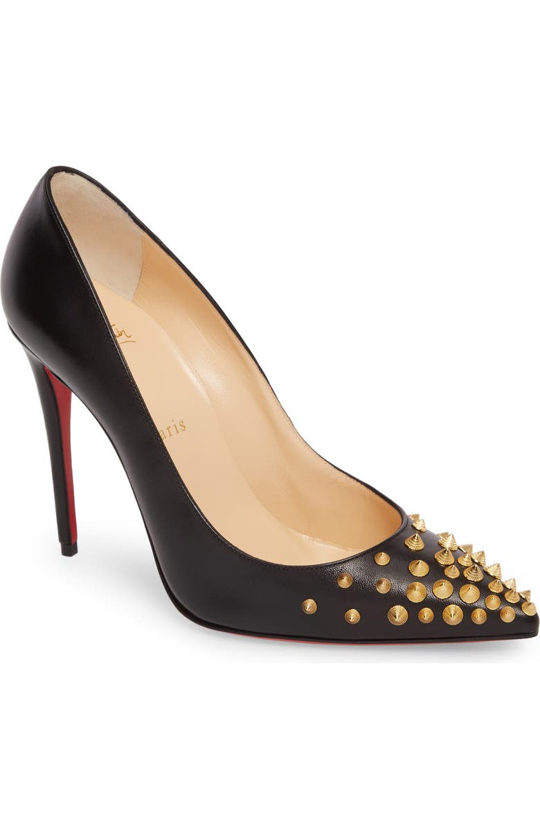Christian Louboutin Spikyshell Pump, Main, color,