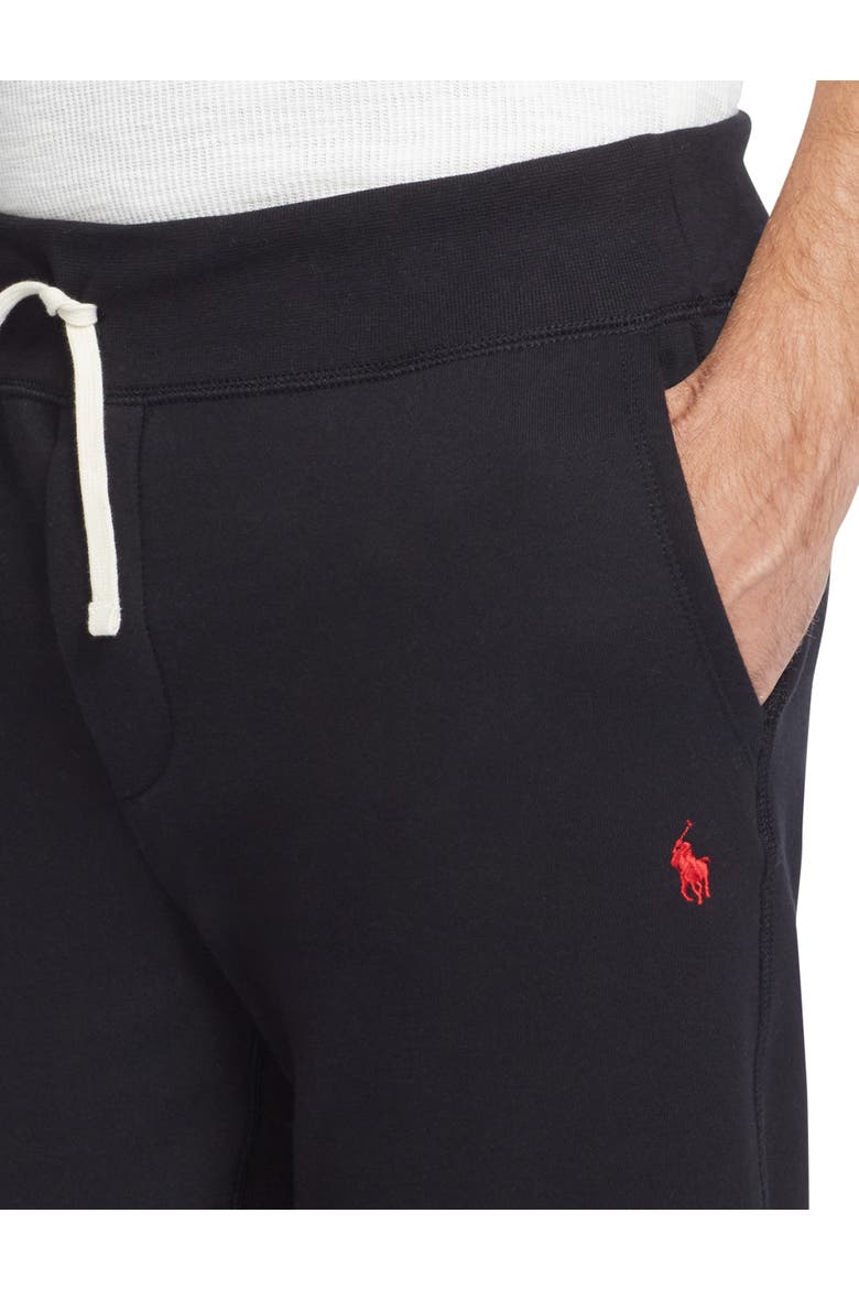 Big & Tall Fleece Pants, Alternate, color, BLACK