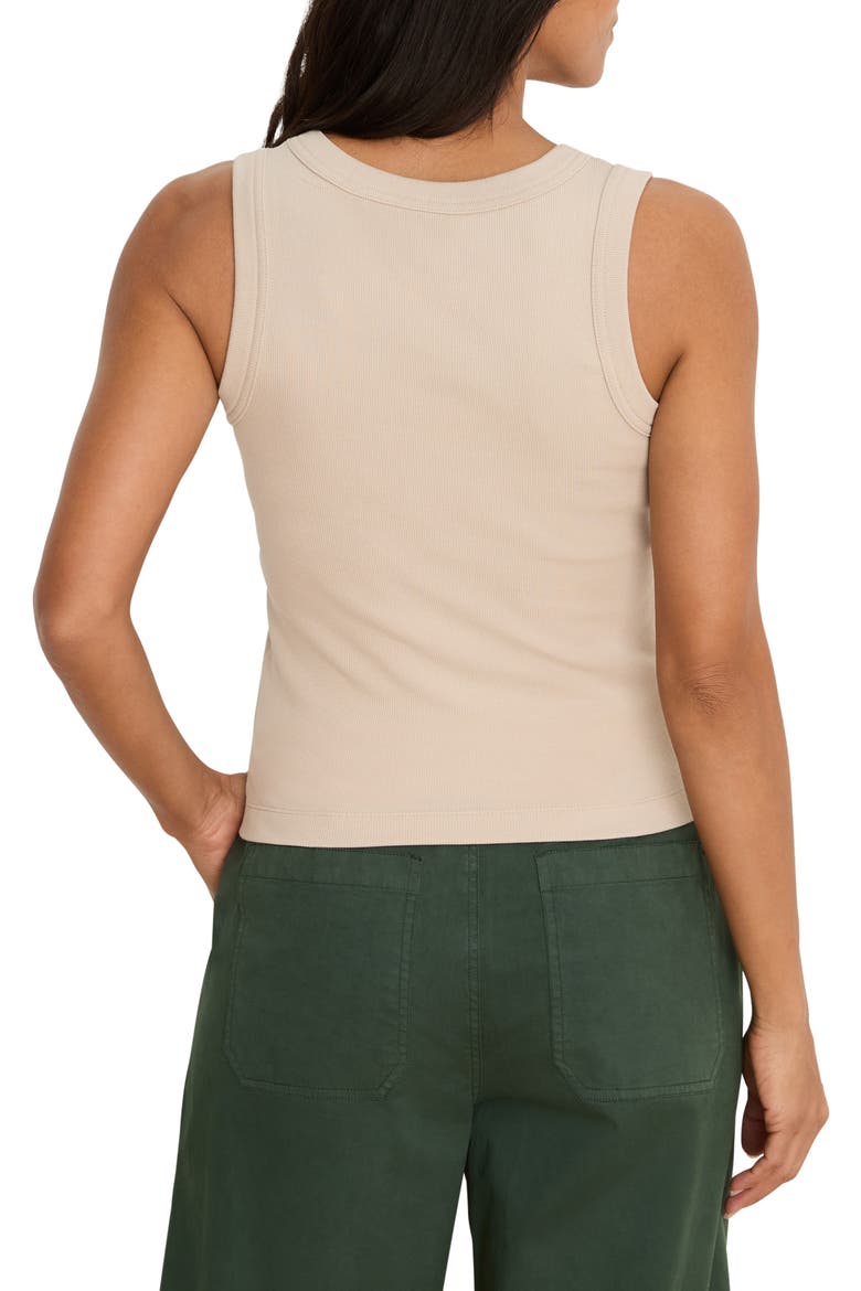 Perfect Knit Scoop Neck Tank, Alternate, color, MACADAMIA