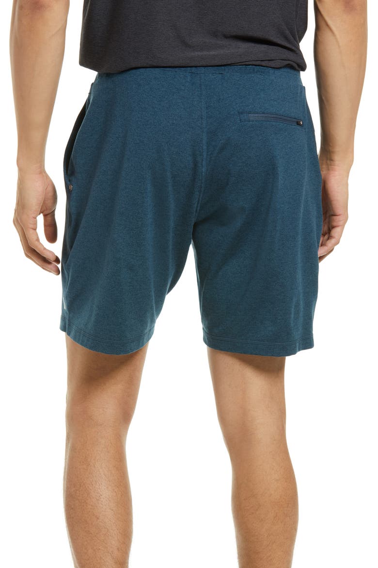 Ponto Shorts, Alternate, color, INDIGO HEATHER