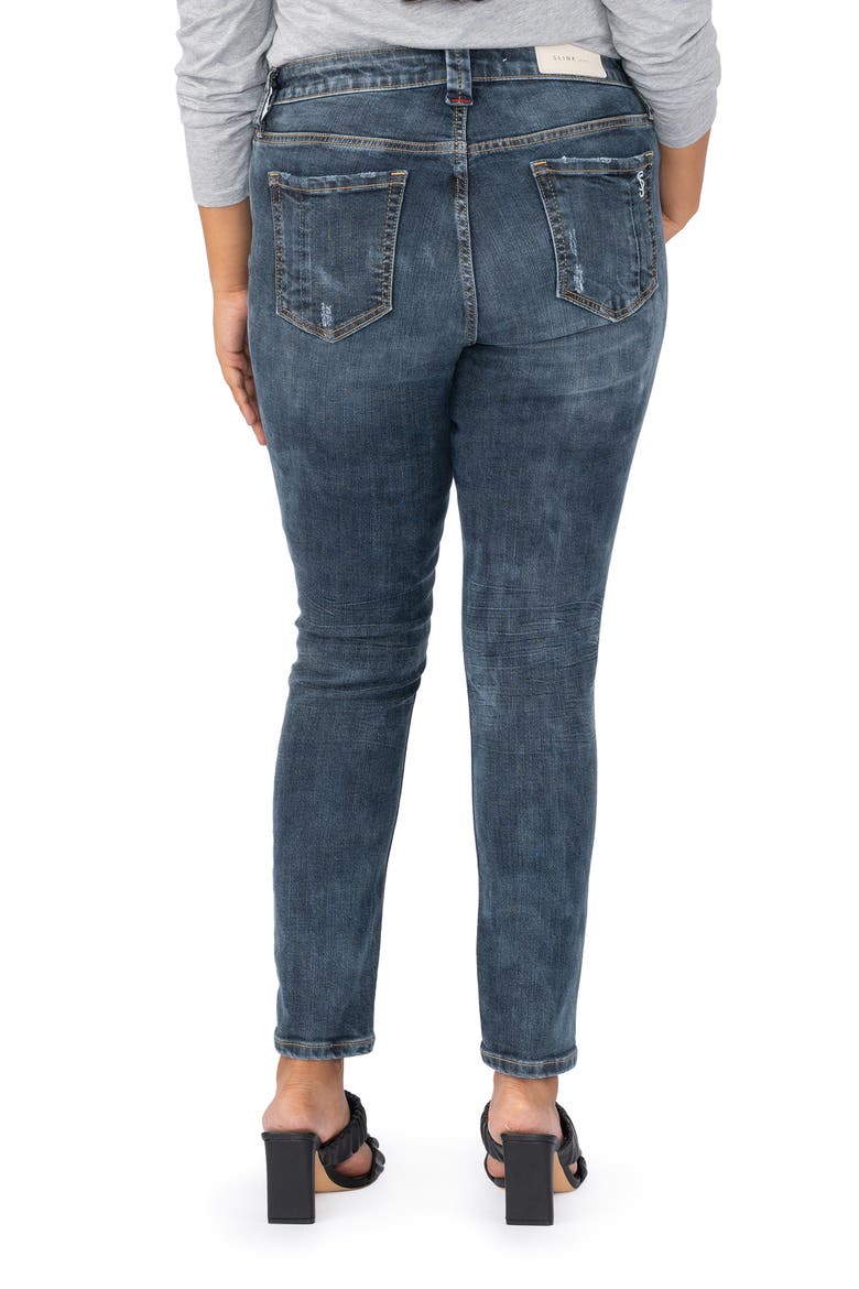 High Waist Ankle Skinny Jeans, Alternate, color, EMORY