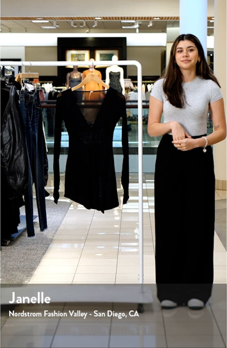 Rendezvous Lace Trim Top, sales video thumbnail