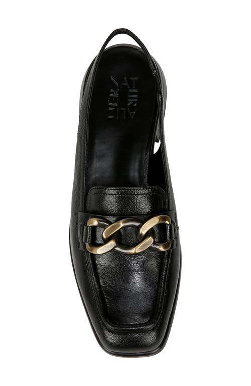Naturalizer Frances Womens Chain Leather Slingbacks In Black