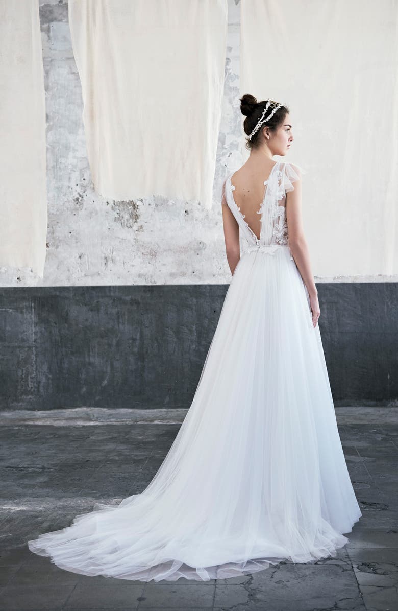 Inmaculada García Loreto Tulle Ballgown, Alternate, color,