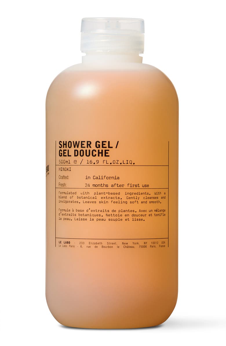 Le Labo Hinoki Shower Gel $72 Value, Main, color,