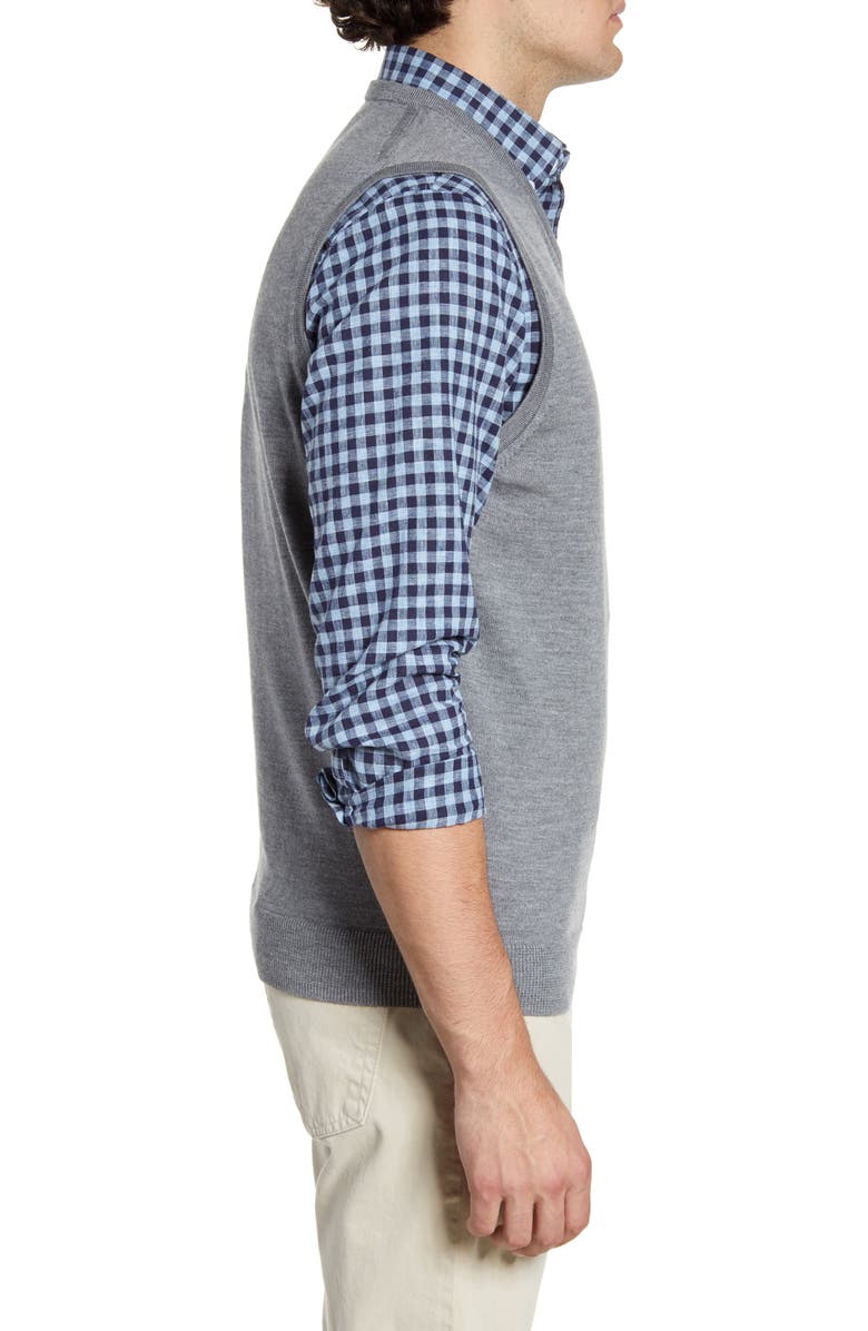 NORDSTROM MEN'S SHOP Merino Wool Sweater Vest, Alternate, color,