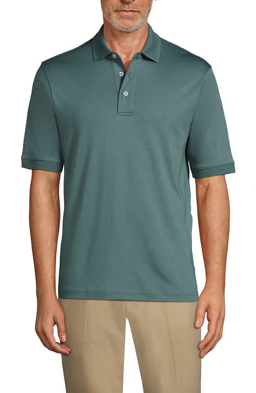 Lands' End Short Sleeve Cotton Supima Polo Shirt