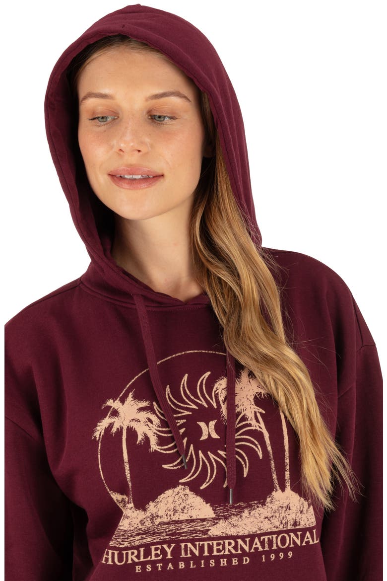 Arcipelago Oversize Hoodie, Alternate, color, FIG