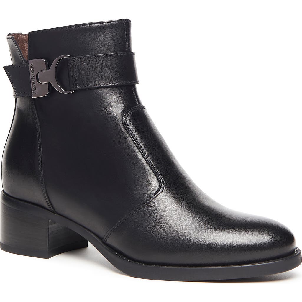 NeroGiardini Ankle Strap Bootie in Black  product