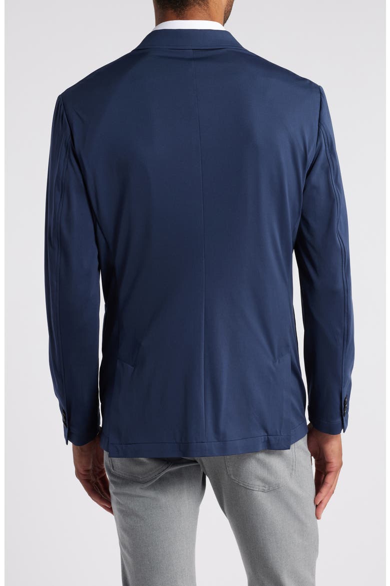 XC Flex® Solid Navy Knit Sport Coat, Alternate, color, NAVY