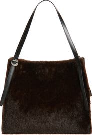 Coperni Belt Faux Fur Tote