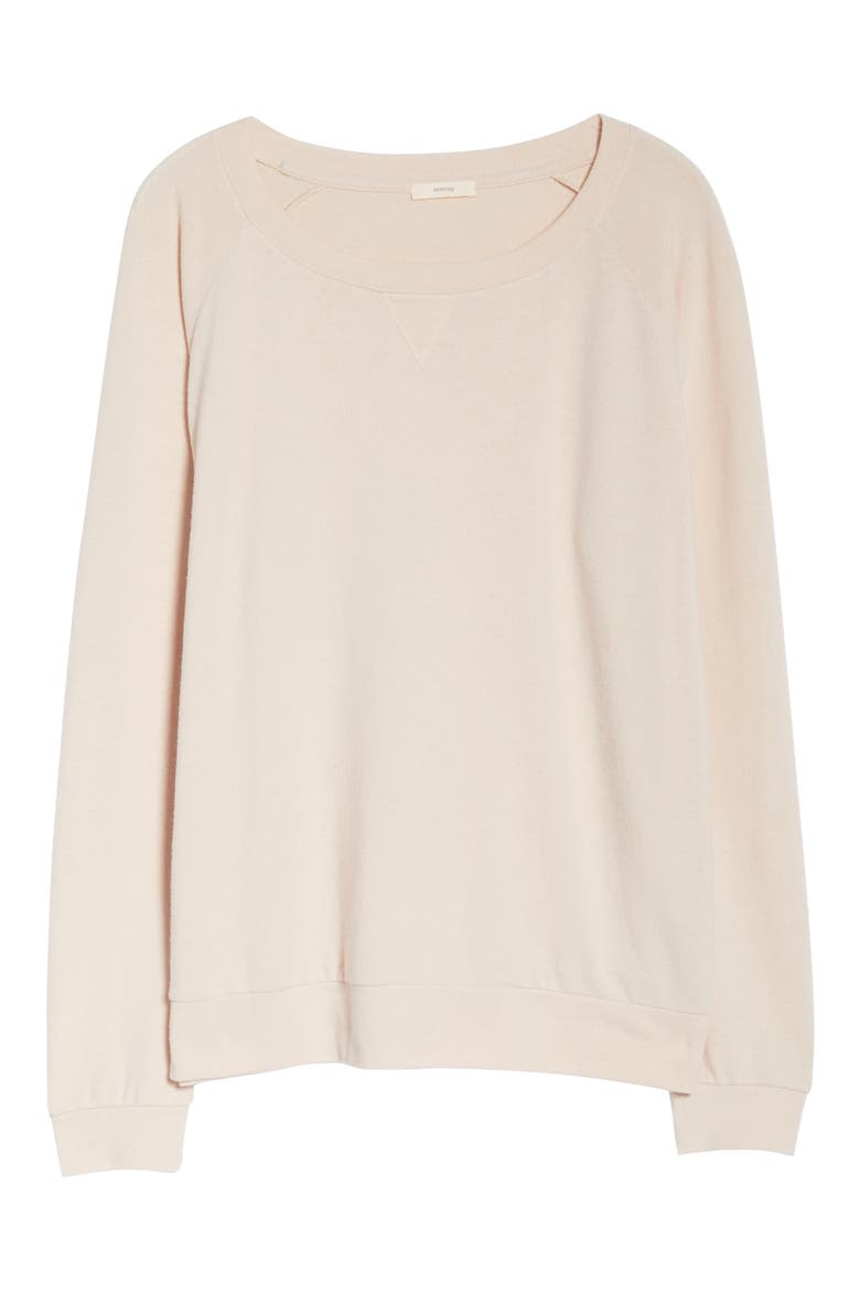 Gianne University Sweatshirt, Alternate, color, SHELL