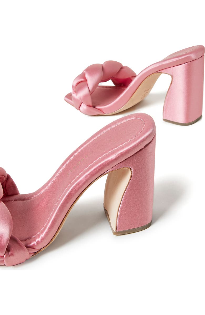 Loeffler Randall Freya Braid Slide Sandal, Alternate, color, Bubblegum