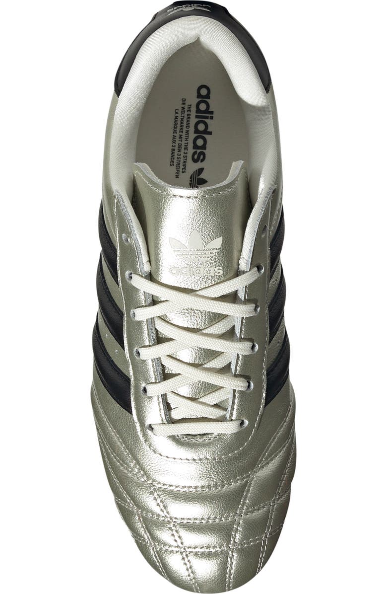 adidas Taekwondo Sneaker, Alternate, color, Silver/ Core Black/ Off White