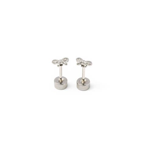 Mini Bow Stud Earrings