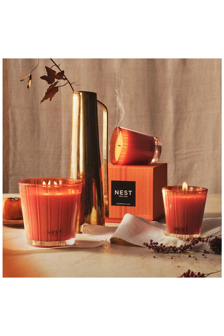 Pumpkin Chai Candle, Alternate, color, NO COLOR