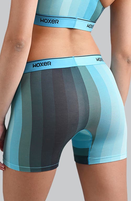Woxer Baller Ultra-soft 5-inch Boxer Briefs In Green