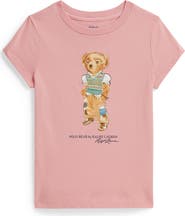 Polo Ralph Lauren Kids' Logo Graphic Cotton Jersey T-Shirt