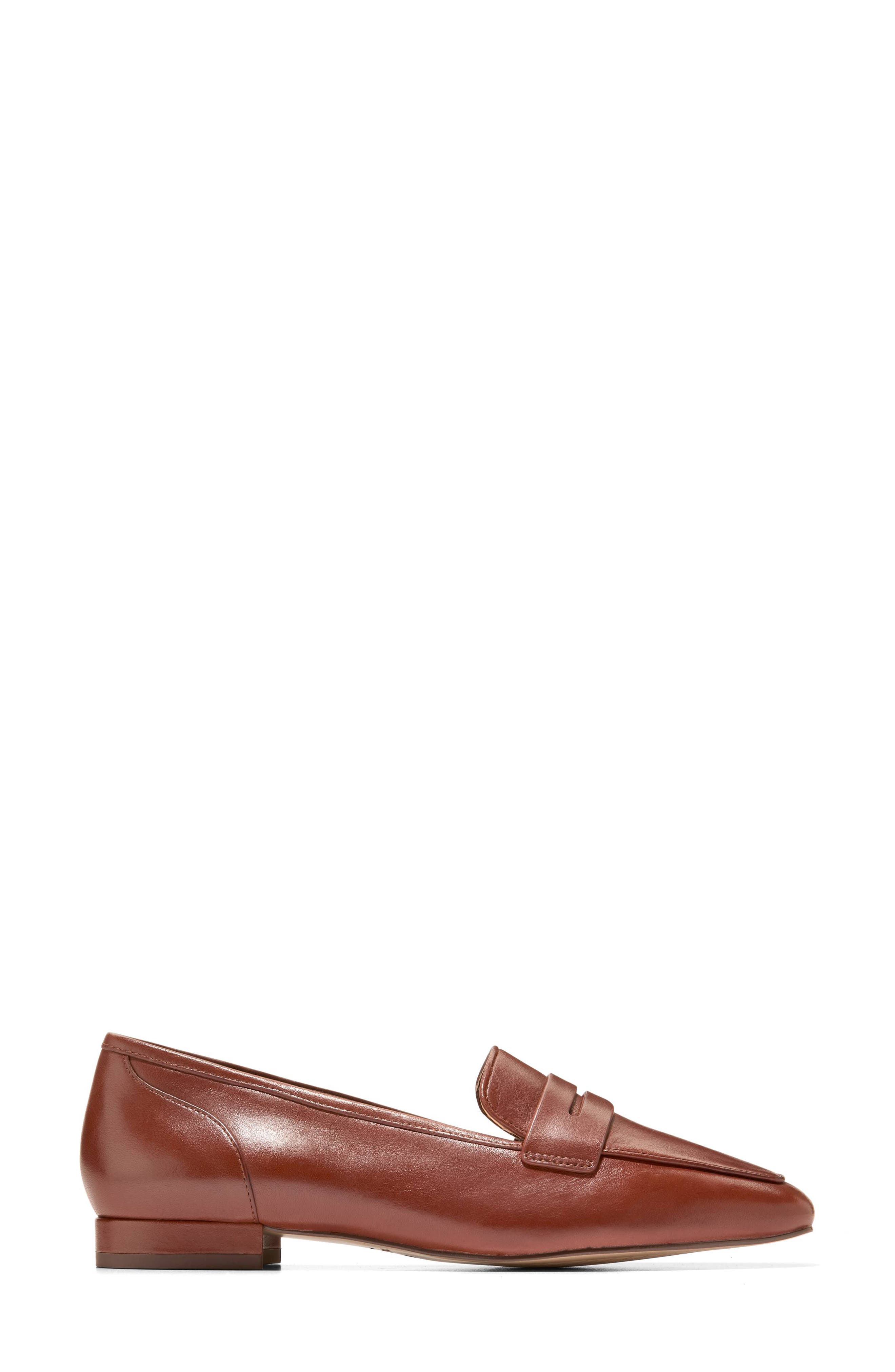 Tarese Penny Loafer, Alternate, color, DARK CUOI