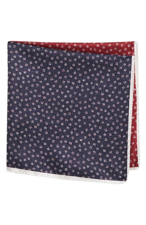 Patchwork Silk Pocket Square