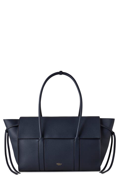 Large Soft Bayswater Leather Satchel