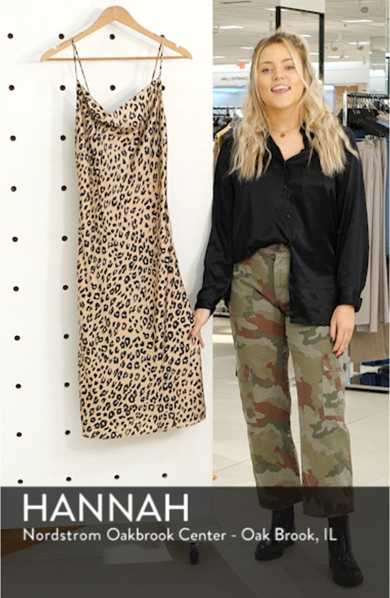 Leopard Cocktail Slipdress, sales video thumbnail