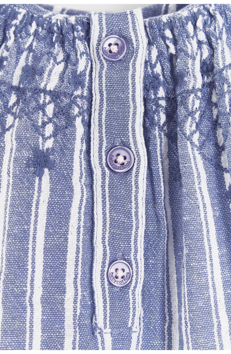 Babycottons Premium Cotton Rani Dress for Infant, Alternate, color, Blue